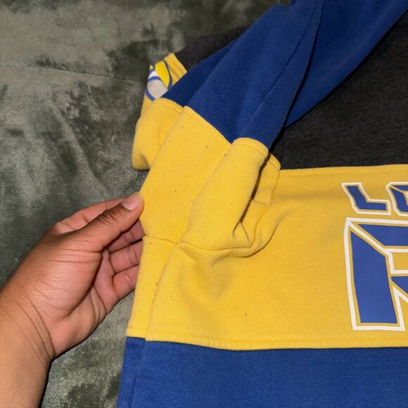 Starter Los Angeles Rams Hoodie Men's 3XL Multi Cotton Long Sleeve Drawstring - Picture 4 of 10